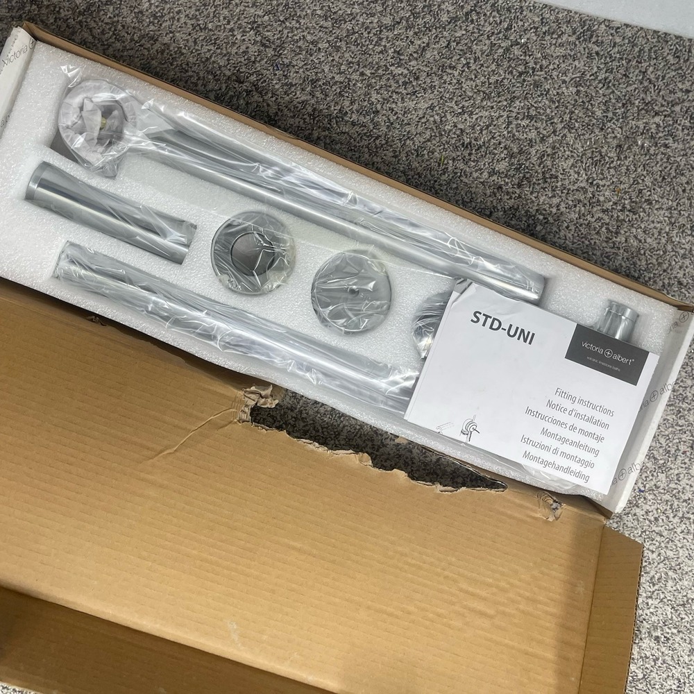 Victoria + Albert Bath Tub Drain w/ Sub Floor Polished Chrome K17 / K51PC New